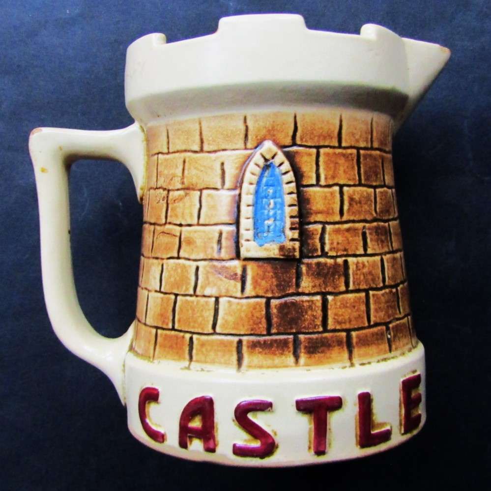 Large Old Castle Beer Jug