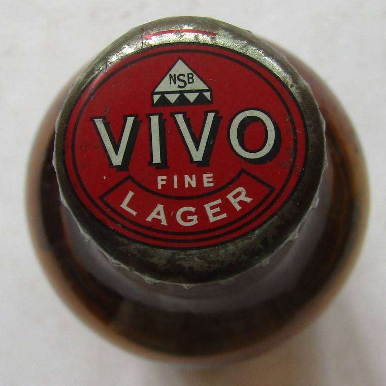 Old Vivo Lager 340ml Beer Bottle with Cap