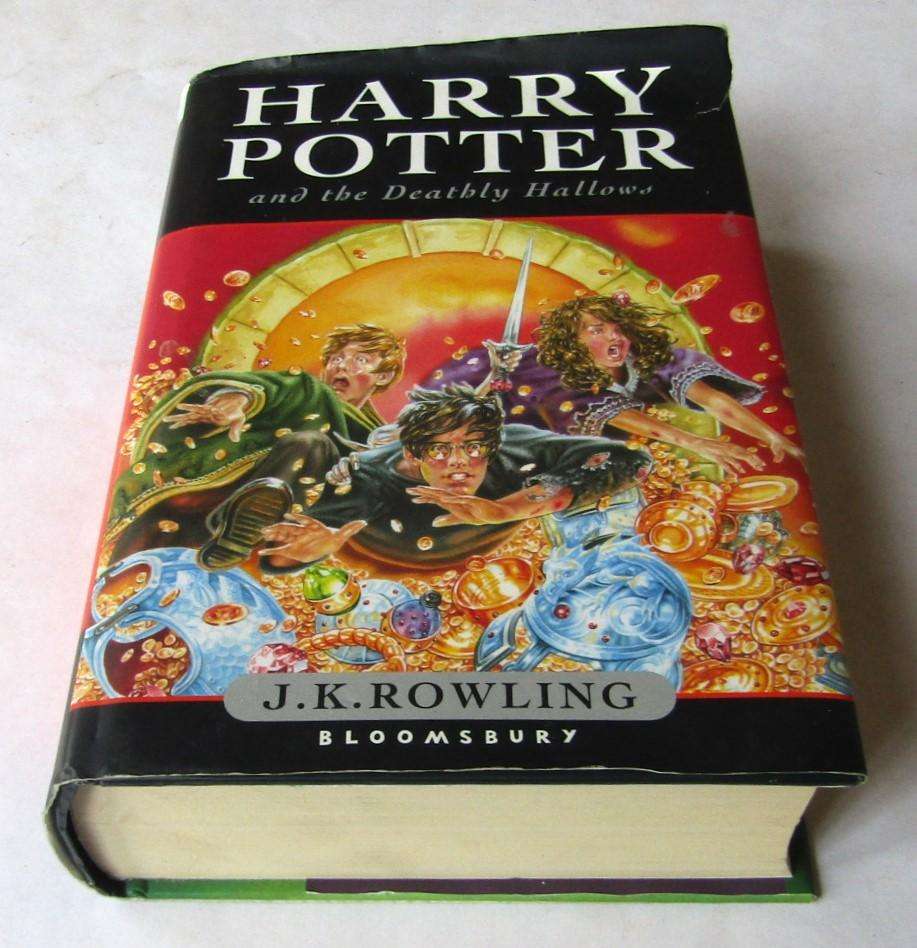 Harry Potter and the Deathly Hallows - 1st Edition Hardcover Book