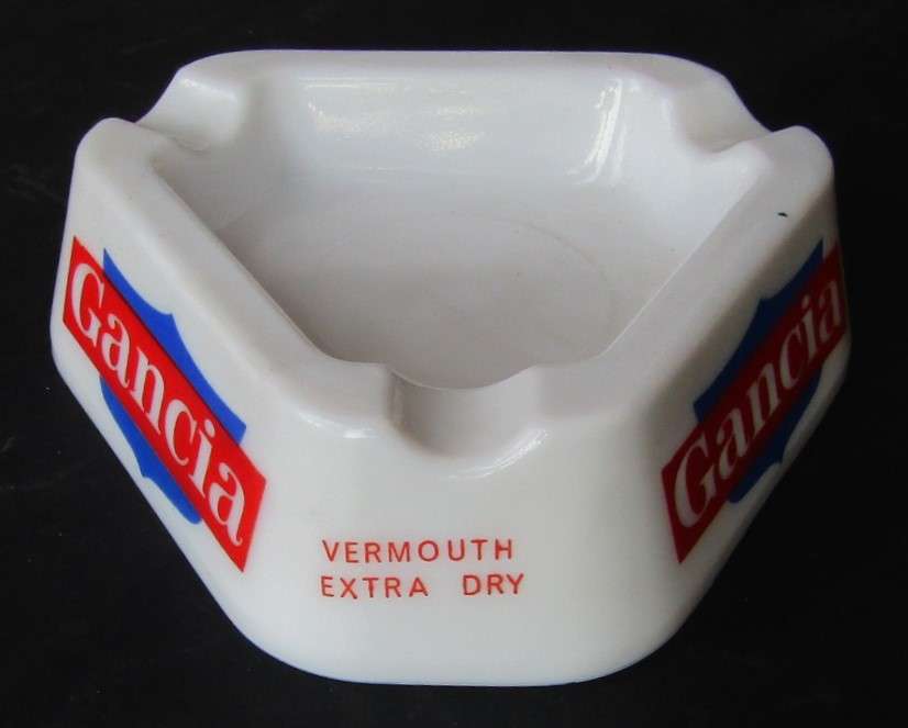 Old Gancia Vermouth Ashtray - Made in Italy