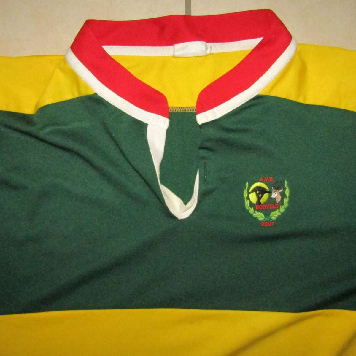 2007 AVS Bosveld Players Rugby Jersey