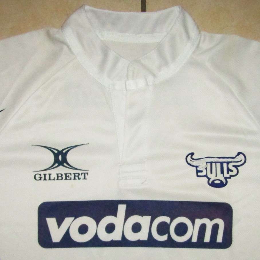 Old Bulls White Super 14 Rugby Jersey - Large Size