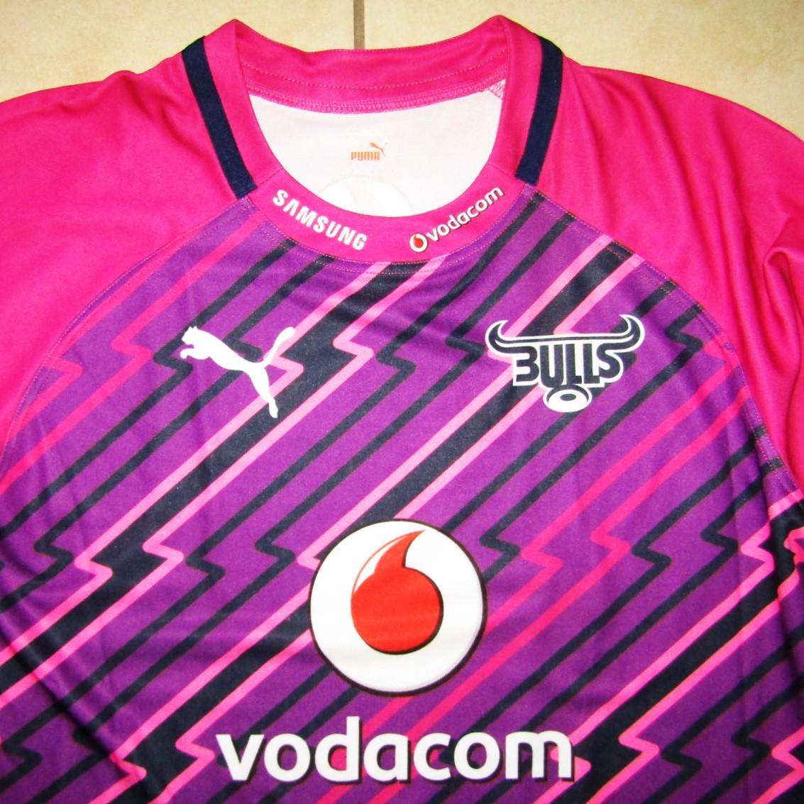 Unused with Tags - Bulls Pink Super Rugby Jersey - XL Size