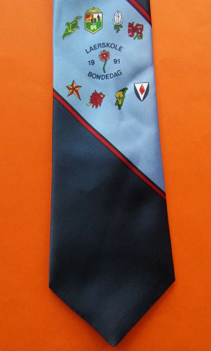 1991 Laerskole Bondedag Rugby Neck Tie