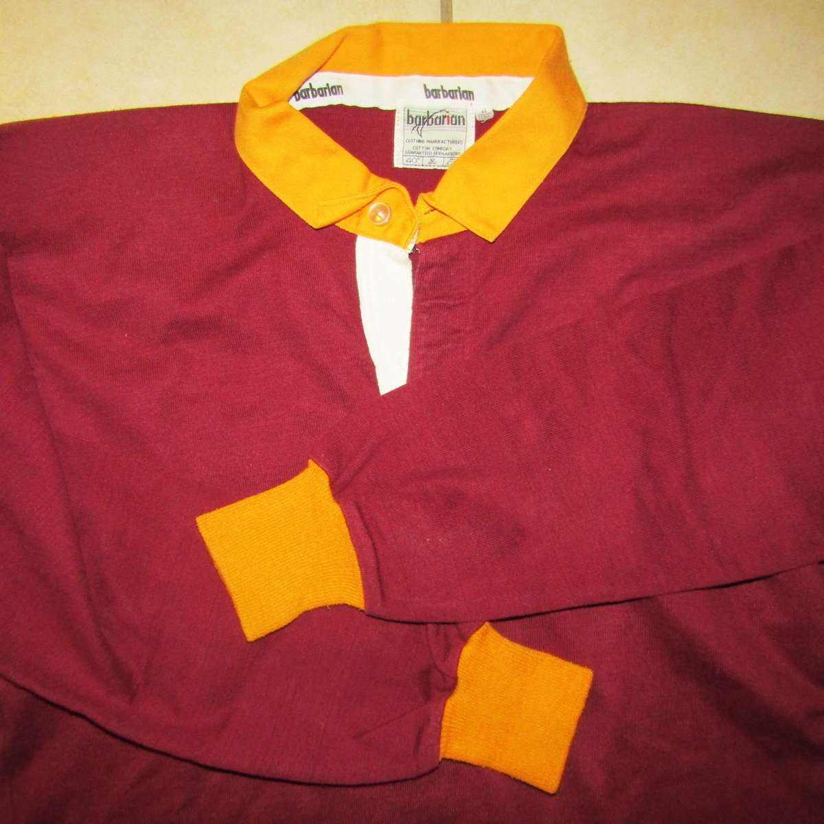 Old Barbarian Long Sleeve Rugby Jersey