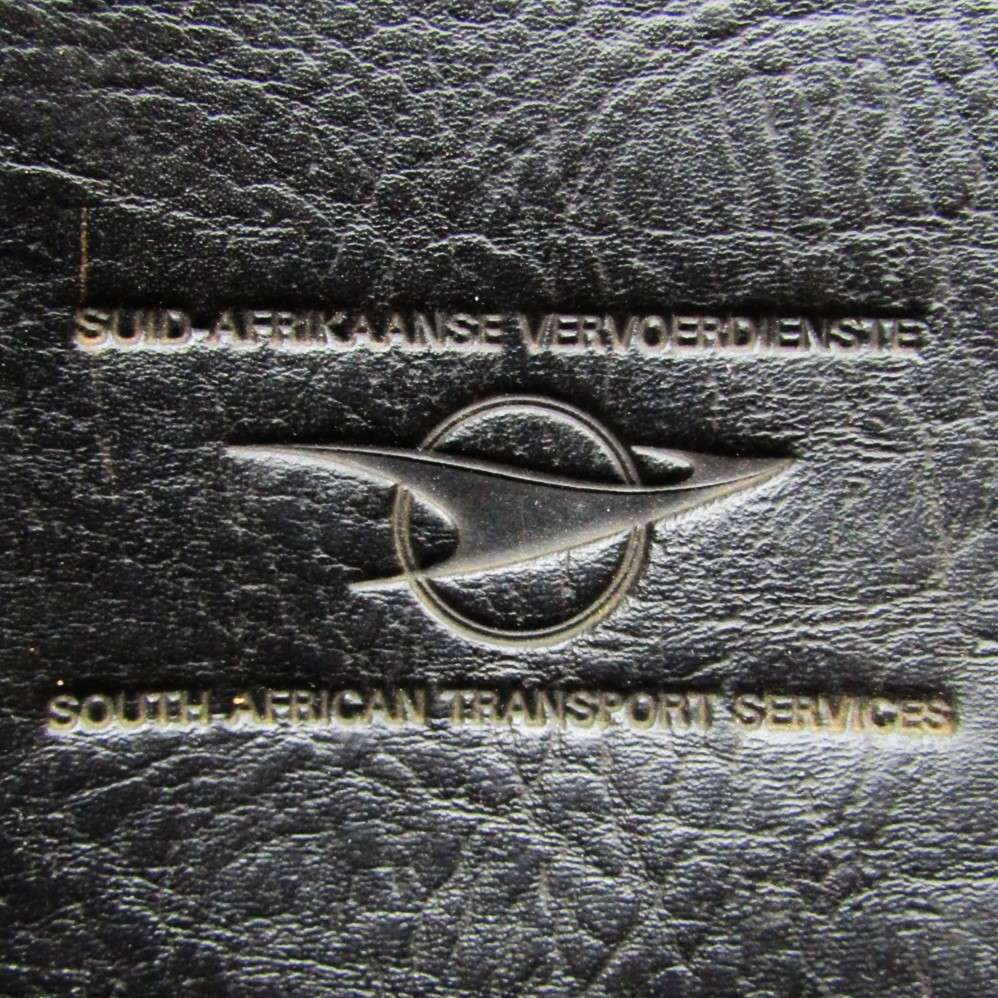 Old SA Transport Services Document Satchel Case