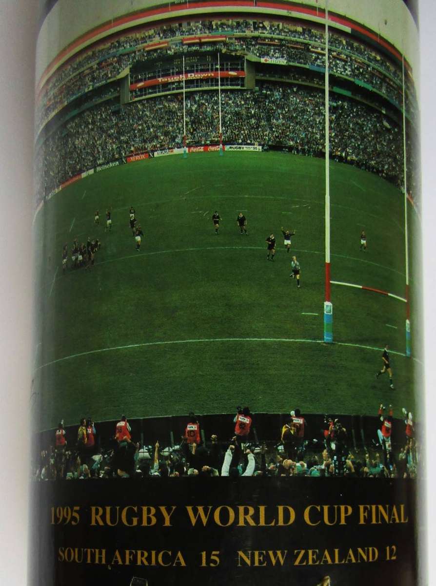 1995 Rugby World Cup Final - Large Magnum Size Wine Bottle