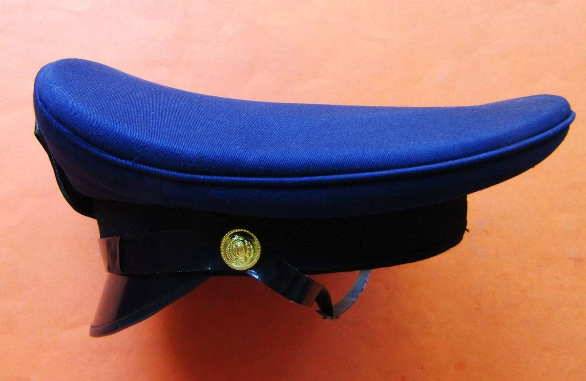 Old Indonesia National Police Peak Cap