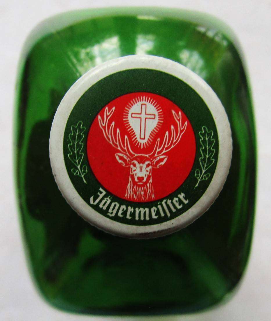 Old Made in West Germany Jagermeister Bottle