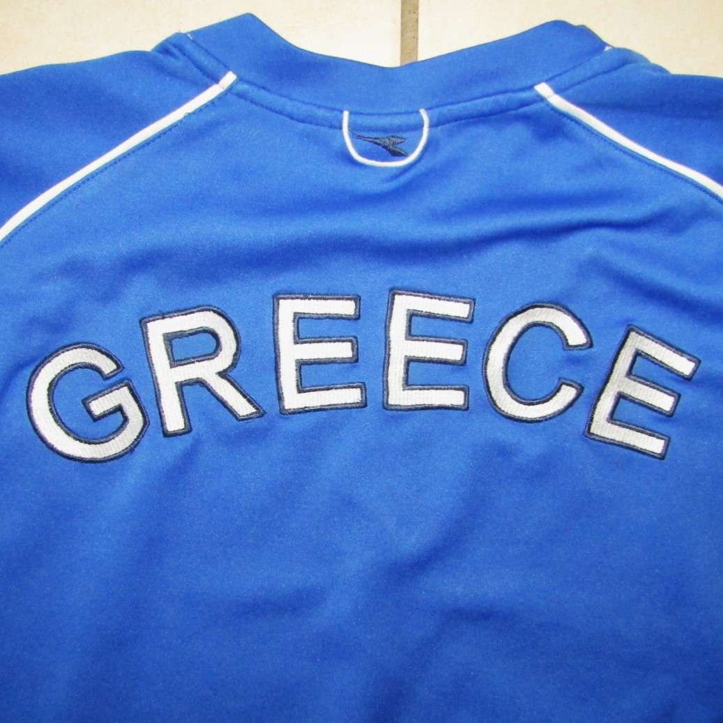 Old Diadora Greece Football Jersey - Large Size