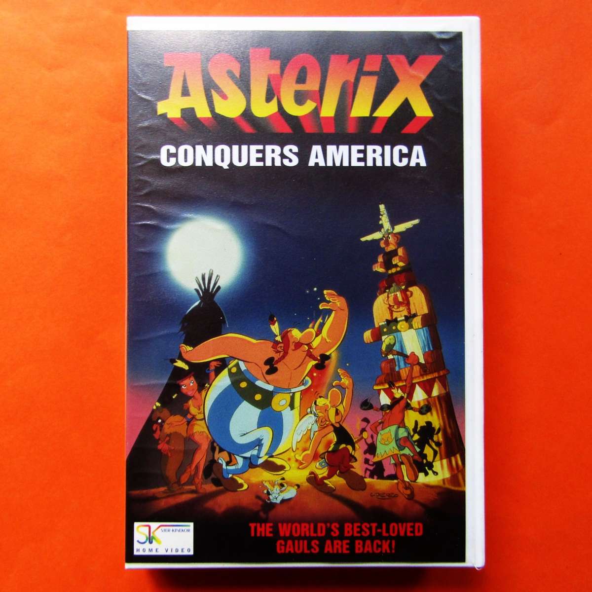 Asterix Conquers America - VHS Video Tape (1996)