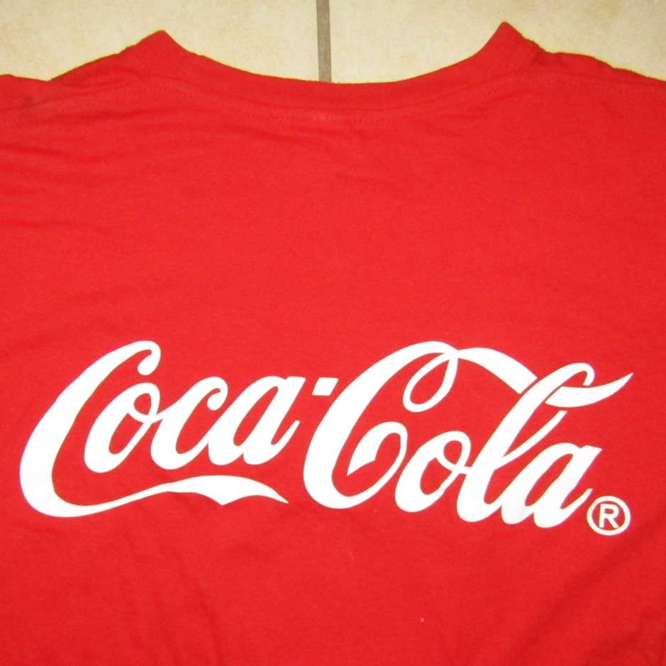 Old Coca Cola Advertising T-Shirt
