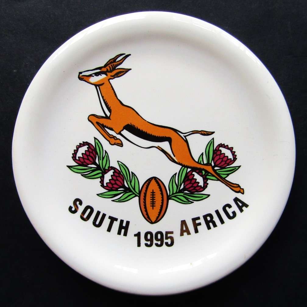 1995 Springbok Rugby Drinks Coaster