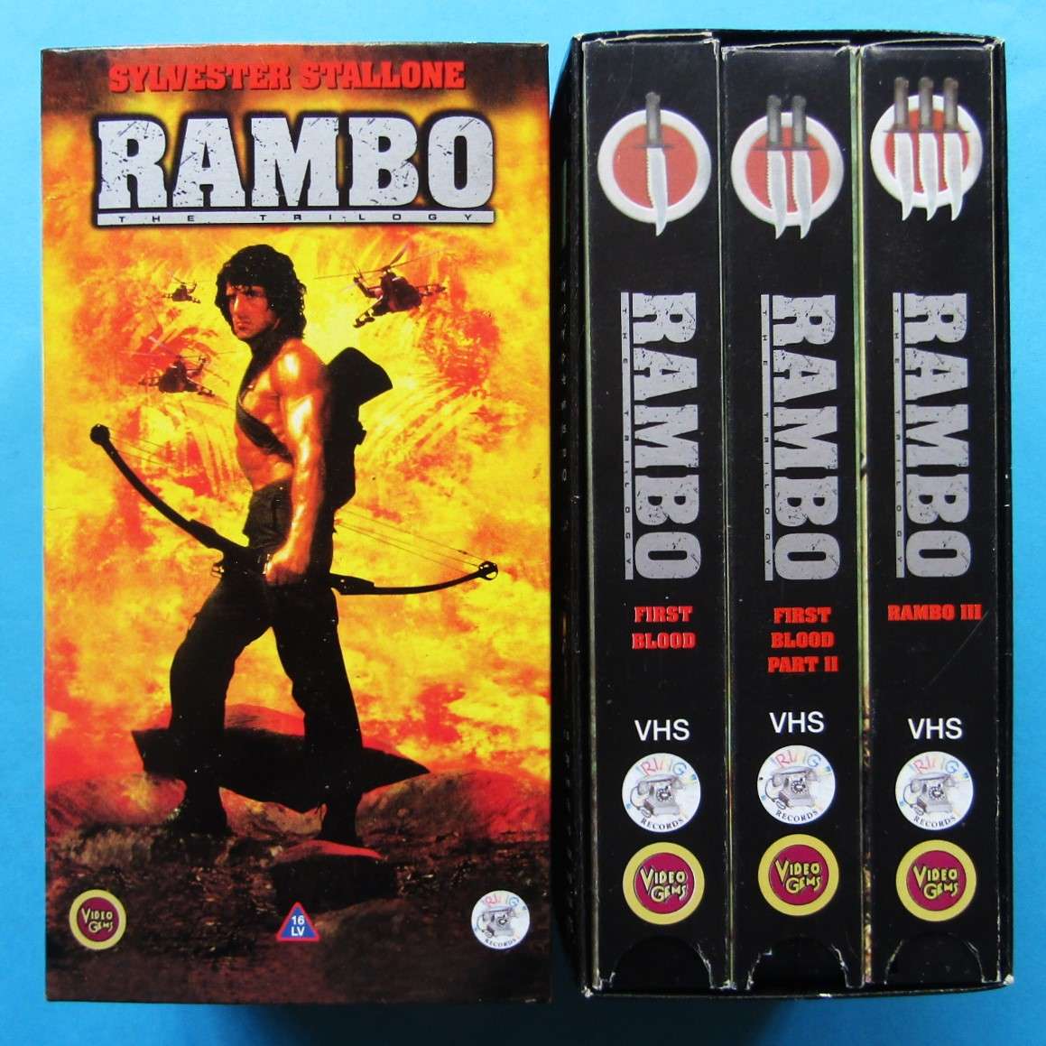 Rambo 1 to 3 - VHS Box Set