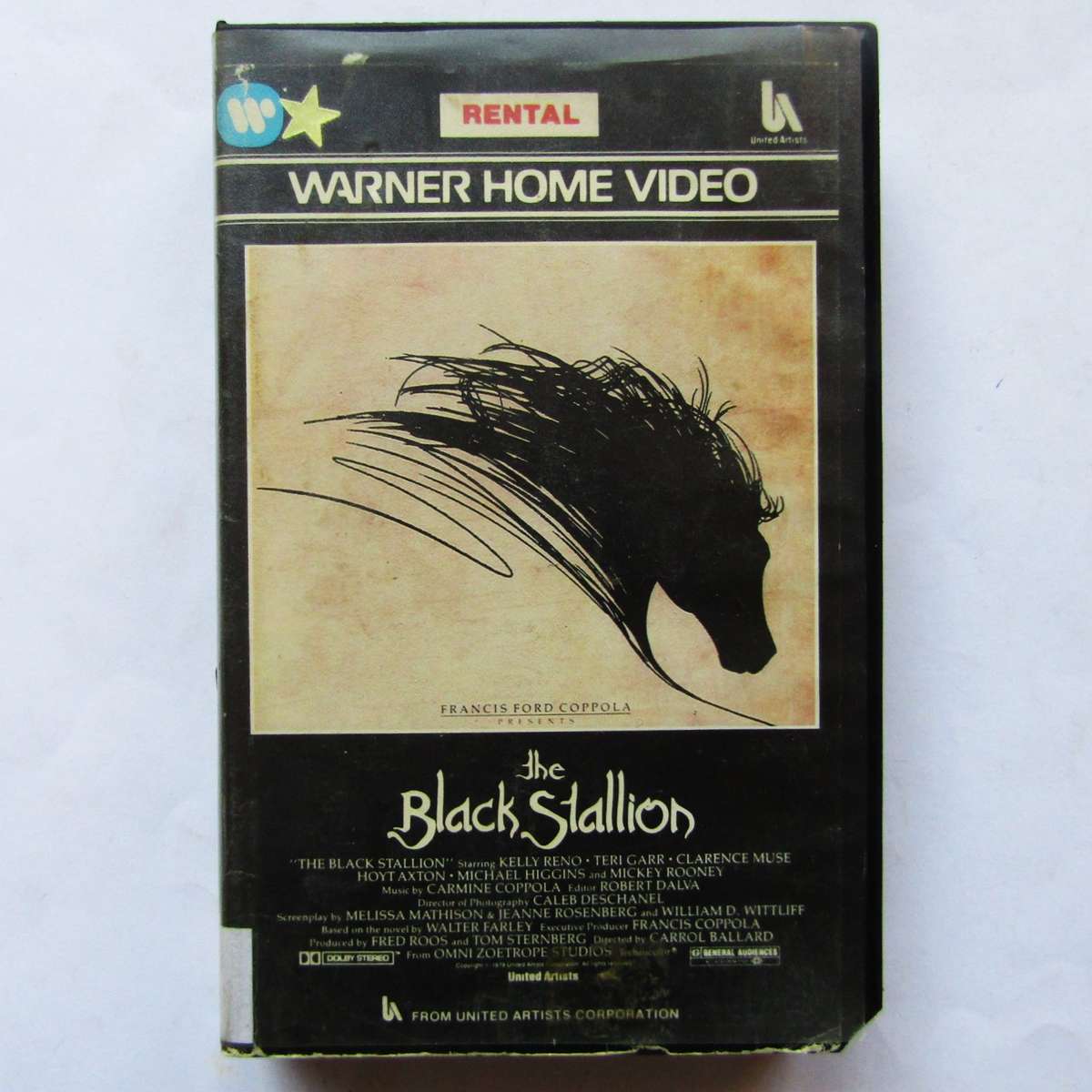 The Black Stallion - Kelly Reno - Movie VHS Tape (1982)