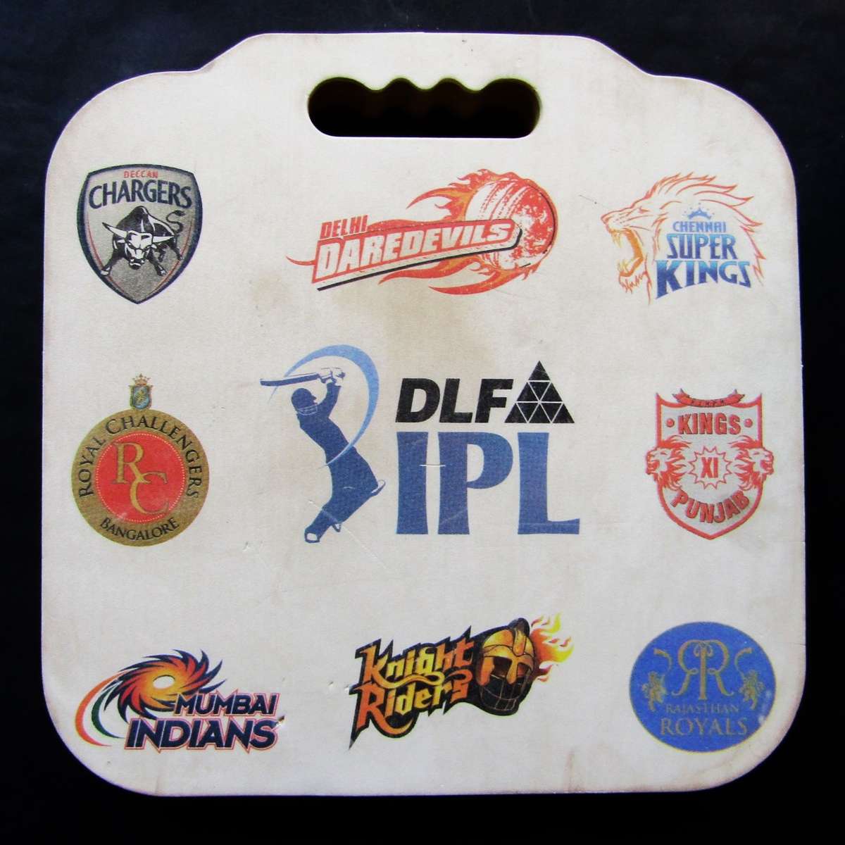 Old IPL Cricket Spectator Cushion