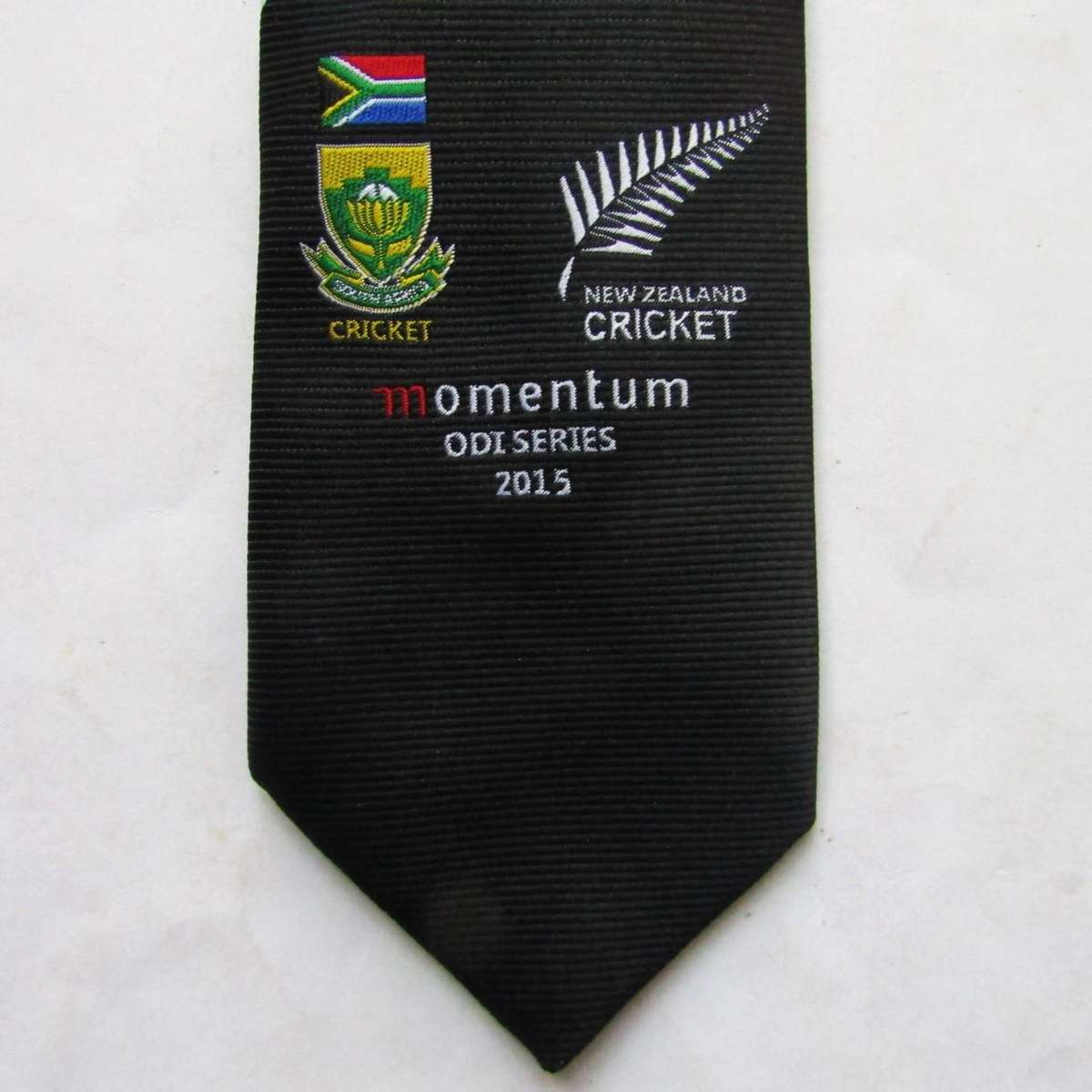 2015 ODI Series - SA vs New Zealand - Cricket Neck Tie