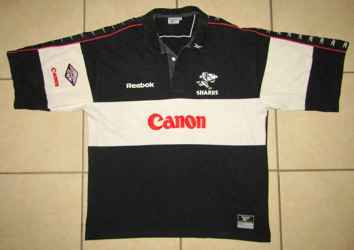 Old Sharks Bankfin Currie Cup Rugby Jersey - XL Size