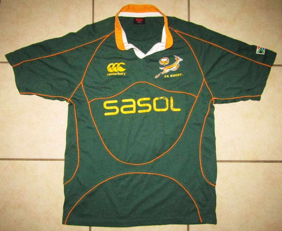 Old Springbok Rugby Jersey - Medium Size