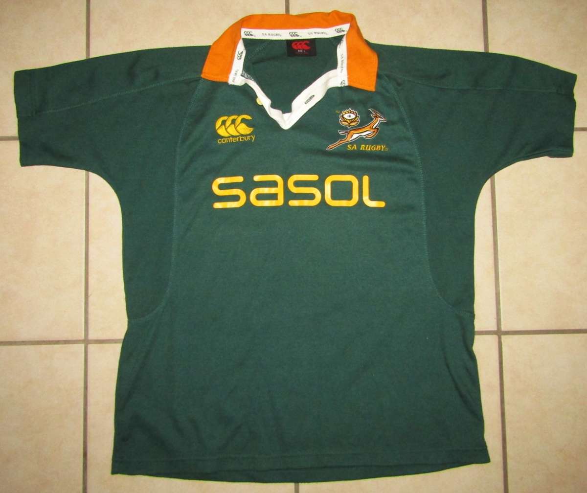 Old Springbok Rugby Jersey - Large Size
