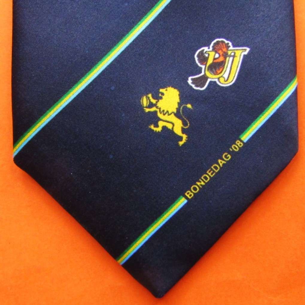 2008 UJ Lions Bondedag Rugby Neck Tie