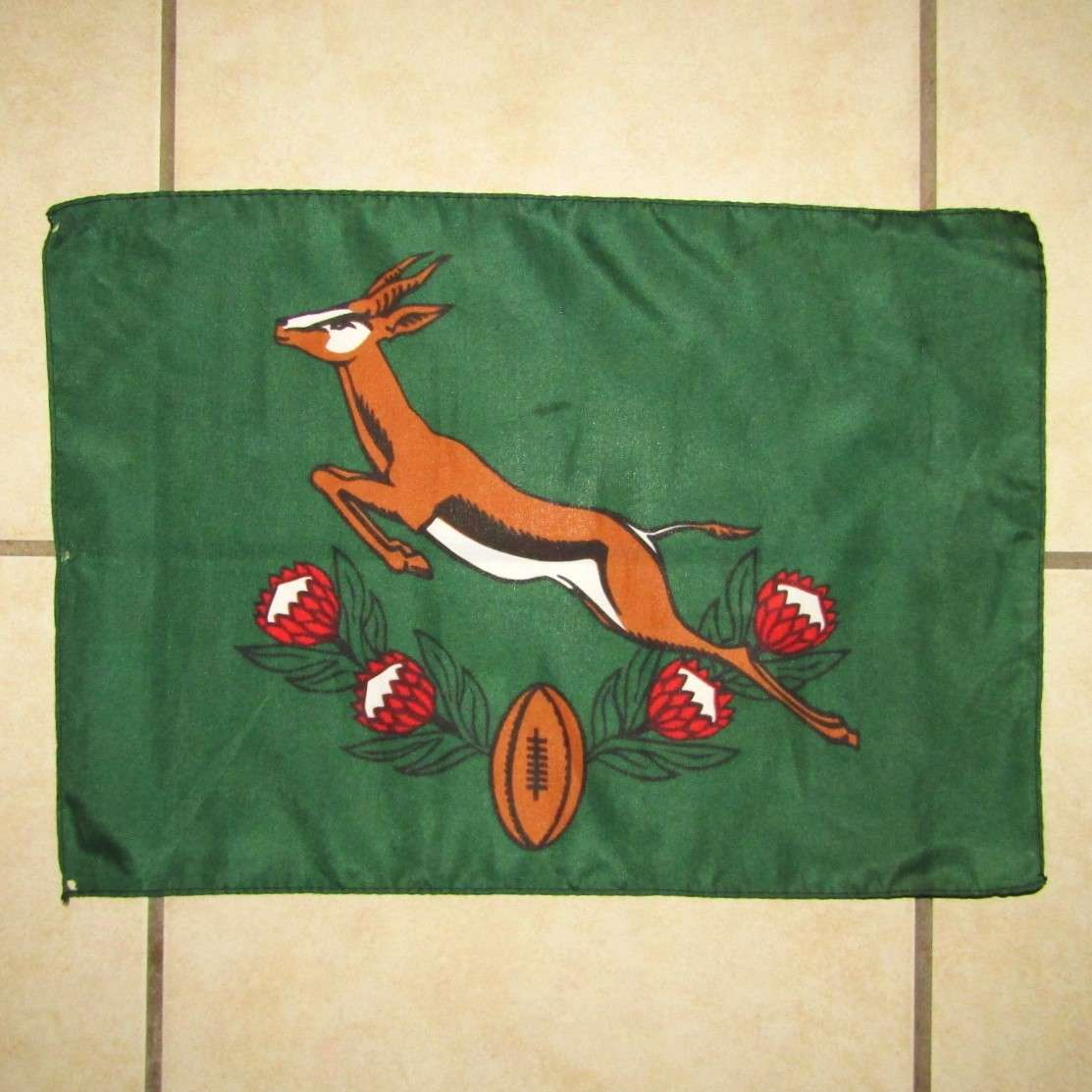 90's Springbok Rugby Flag
