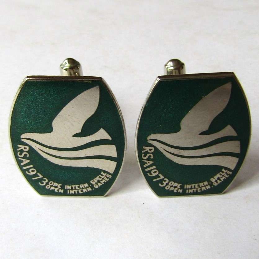 1973 RSA Games Cufflinks