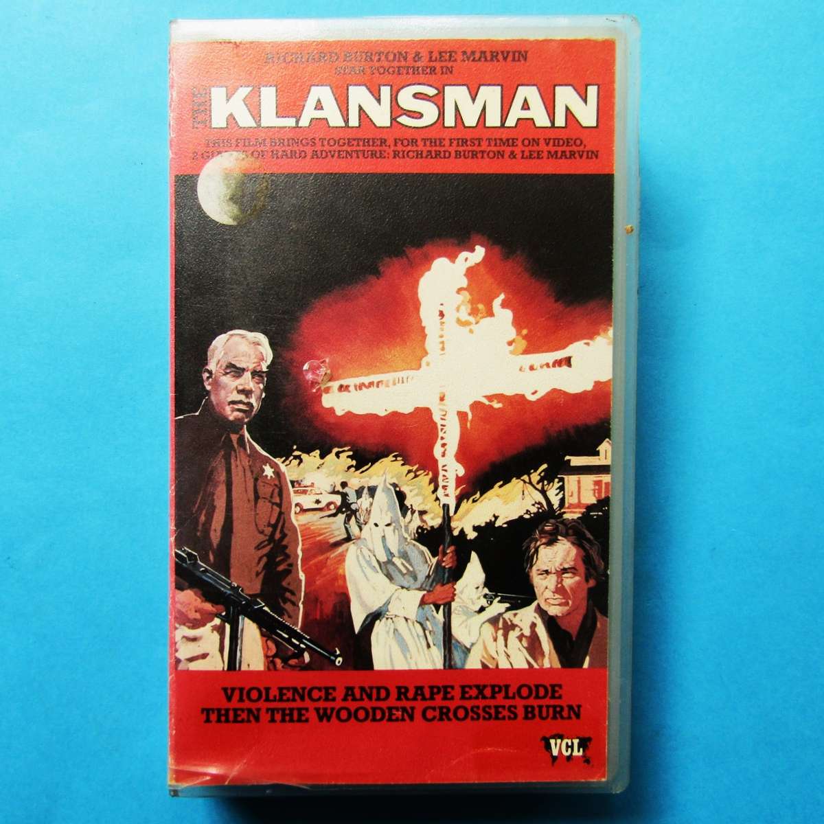 The Klansman - Lee Marvin - Movie VHS Tape (1983)