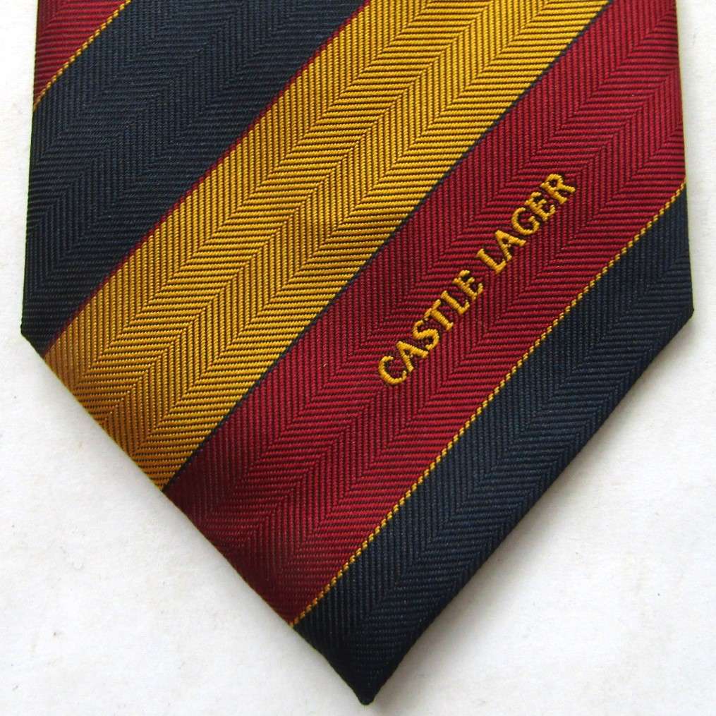 Old Castle Lager Beer Neck Tie