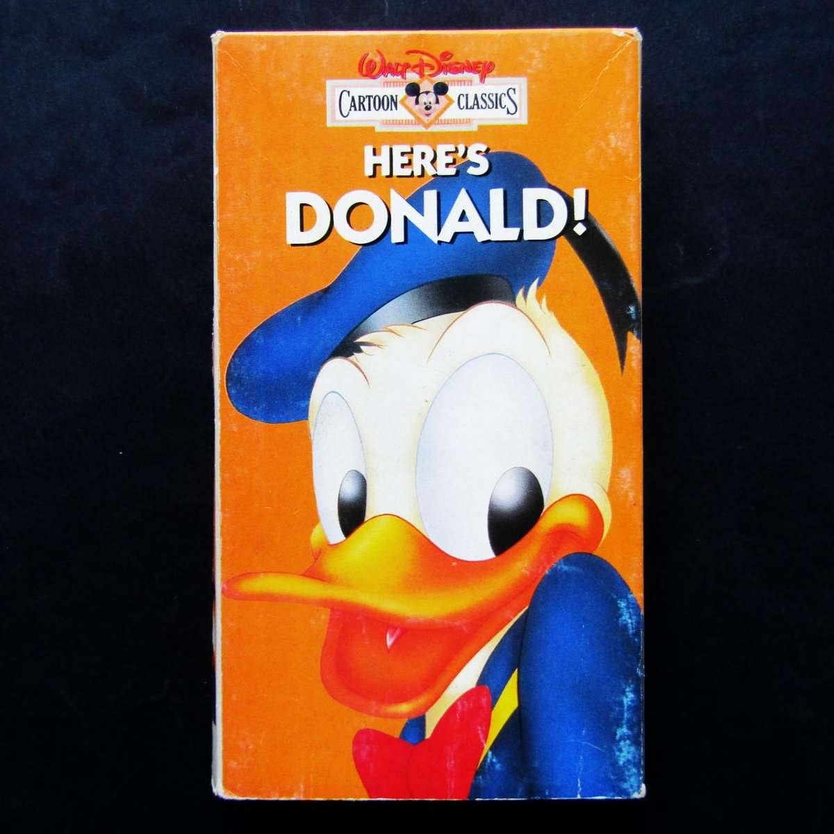 Here's Donald - Walt Disney VHS Tape (1990)