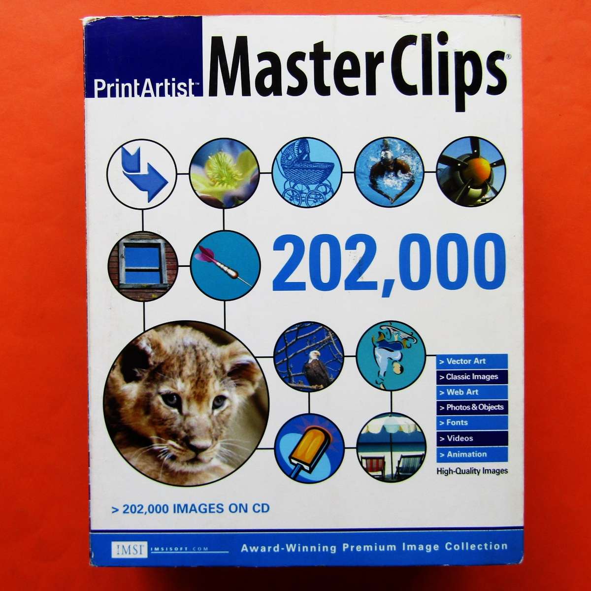Print Artist Master Clips - 15 Disc Image Pack (2000)