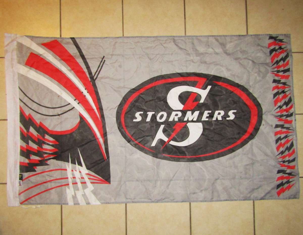 Large Stormers Super 12 Rugby Flag