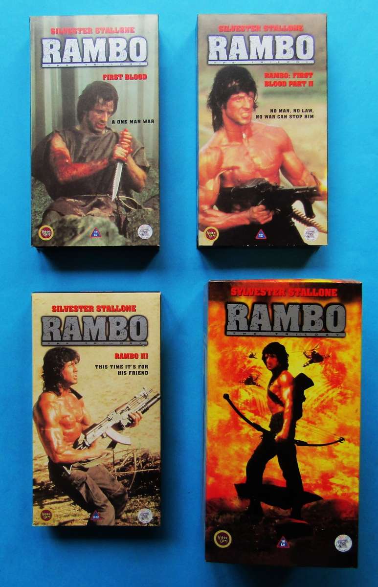 Rambo 1 to 3 - VHS Box Set
