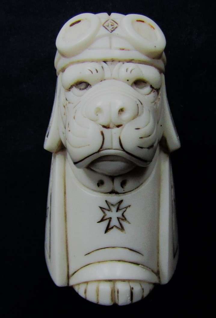 Vintage John Biccard Collection - The Baron - Crushed Marble Sculpture Figurine