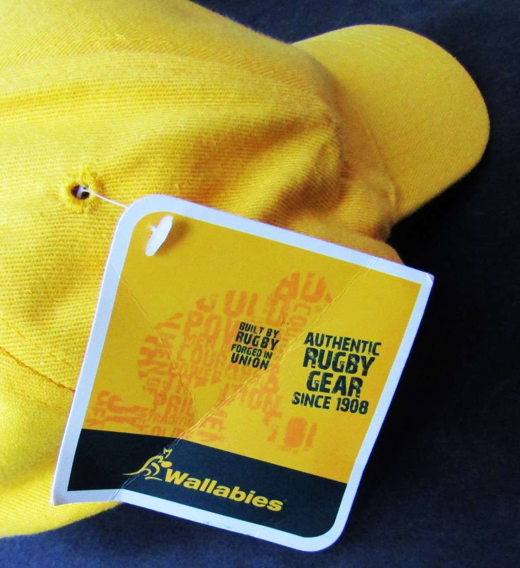 Wallabies Rugby Cap - Unused with Tags