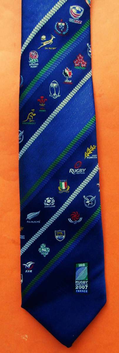 2007 Rugby World Cup Neck Tie