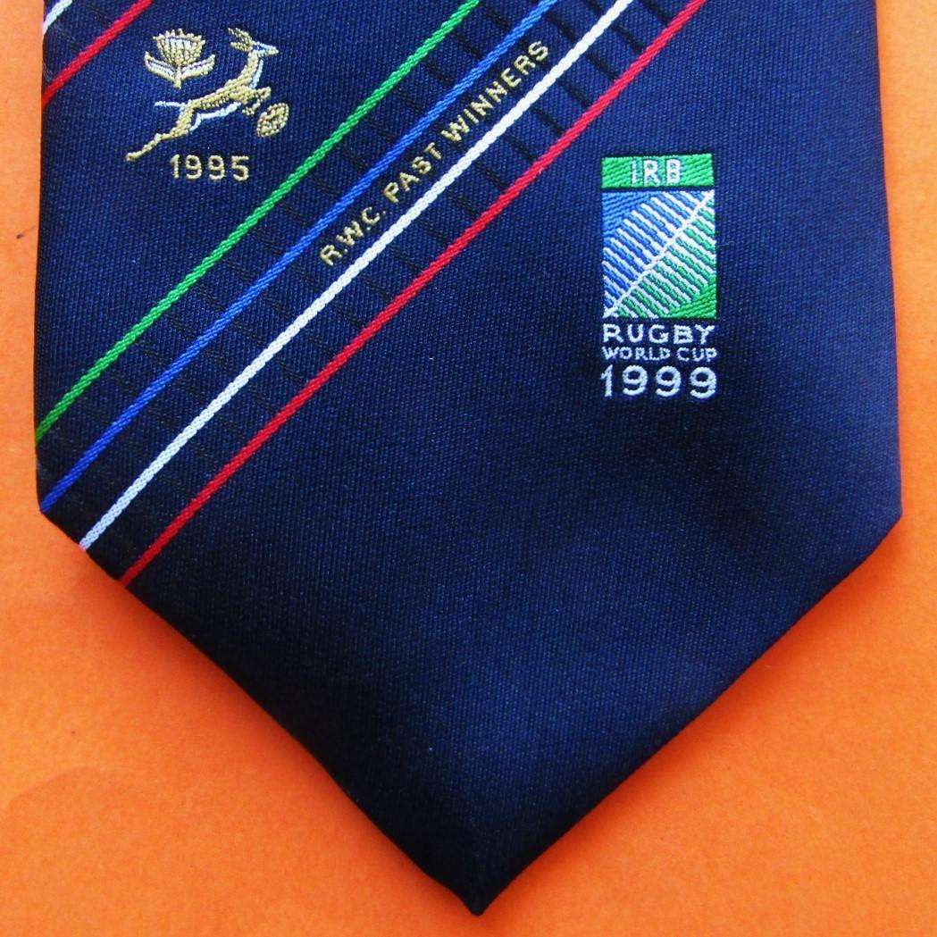 1999 Rugby World Cup Past Winners Neck Tie