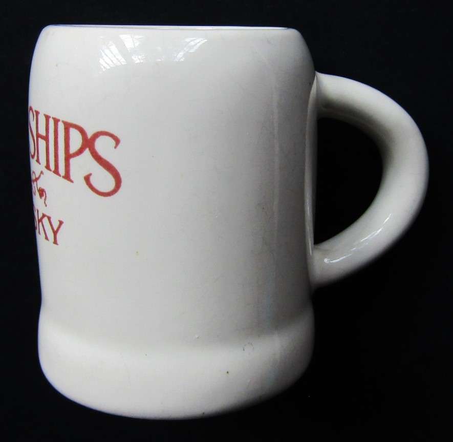 Old Three Ships Whisky Tot Measure