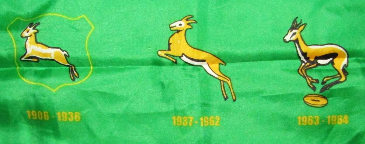 Old History of Springbok Rugby Flag