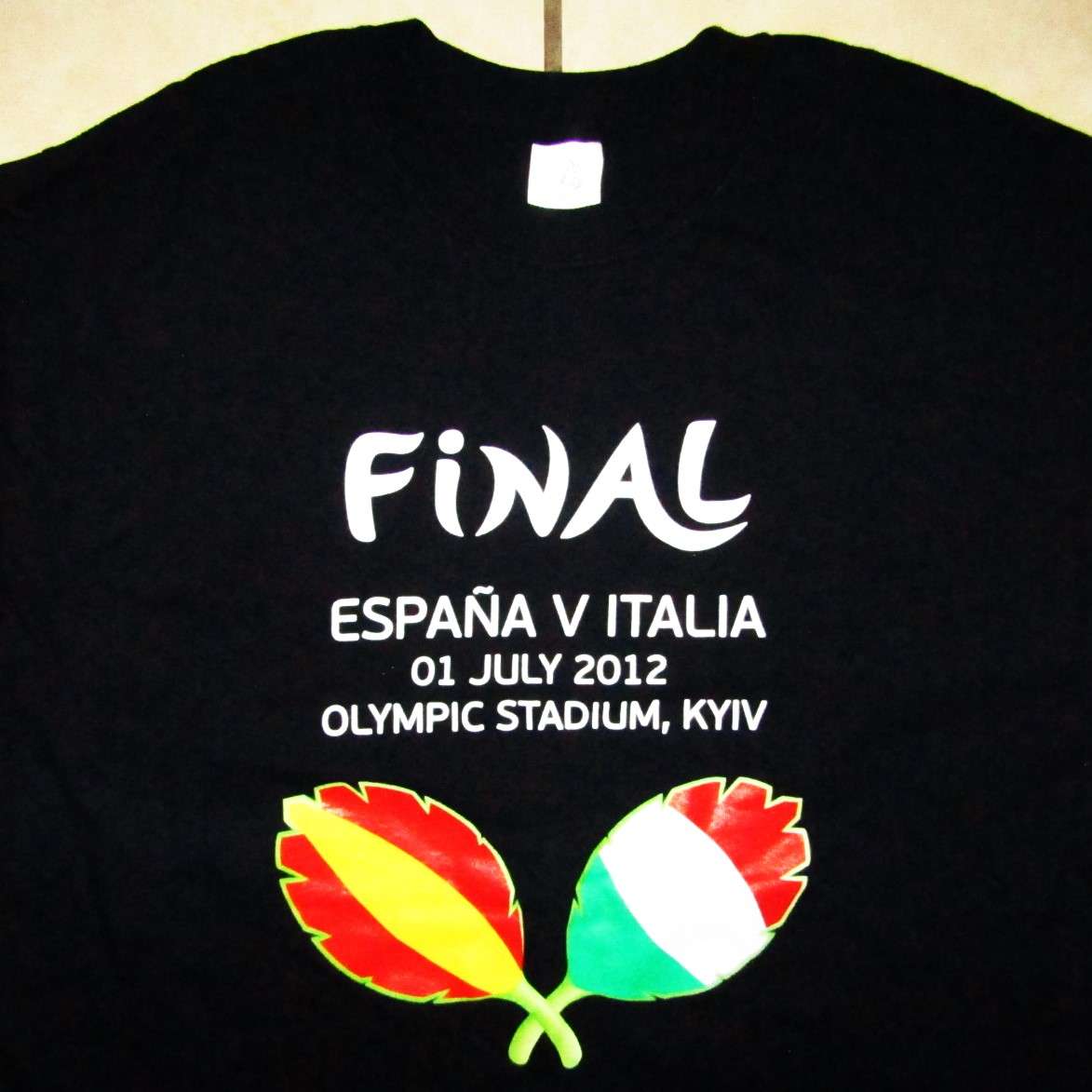 UEFA Euro 2012 Final - Spain vs Italy - Football Shirt