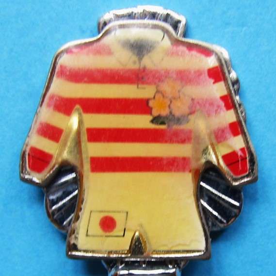 Old Japan Rugby Crested Spoon