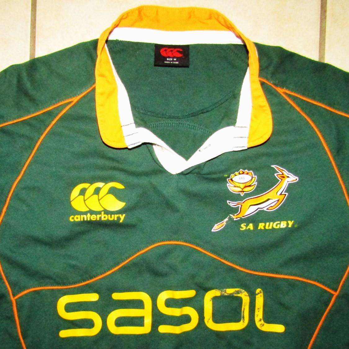 Old Springbok Rugby Jersey - Medium Size
