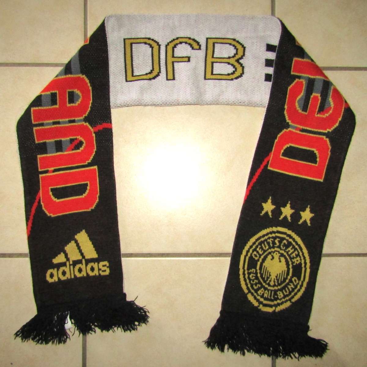 Old Deutschland German Football Scarf