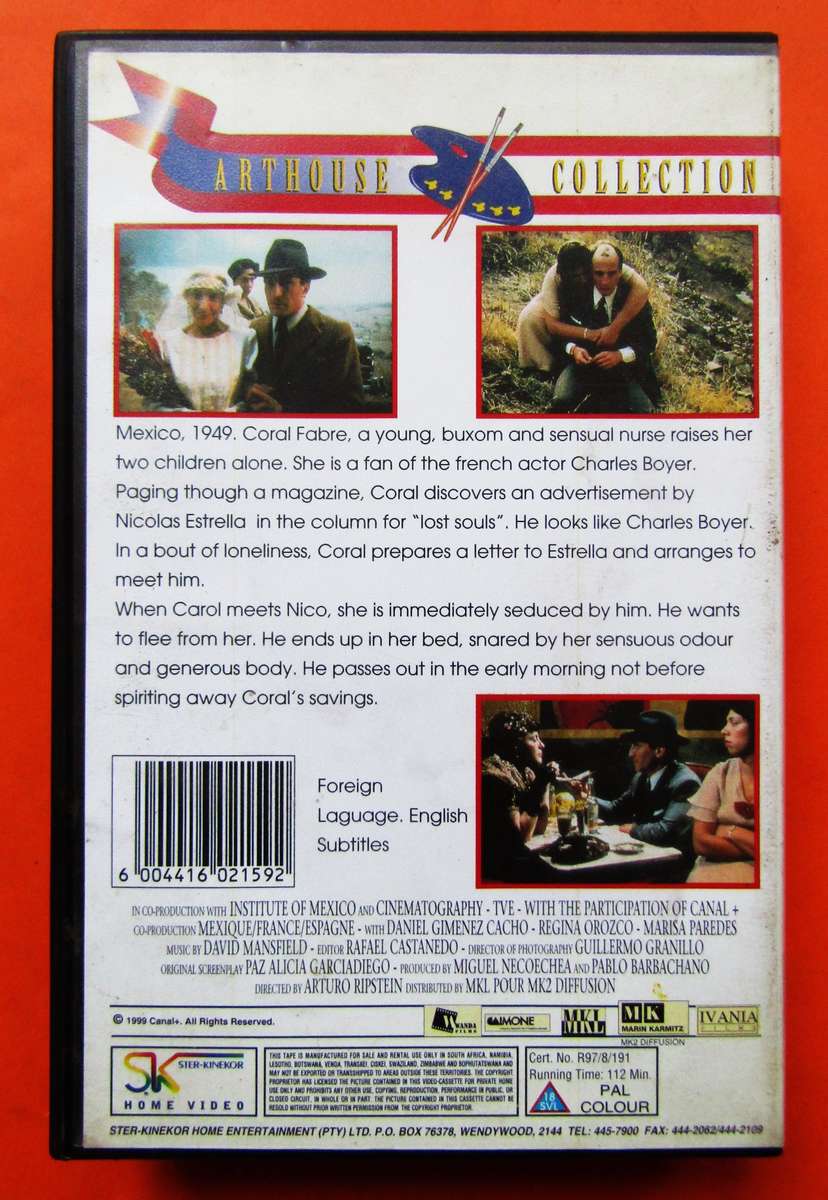 Deep Crimson - Movie VHS Tape (1999)