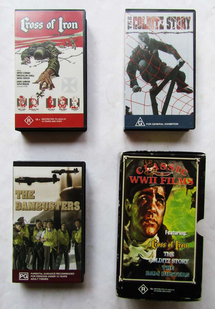 Classic World War II Films - Triple VHS Box Set