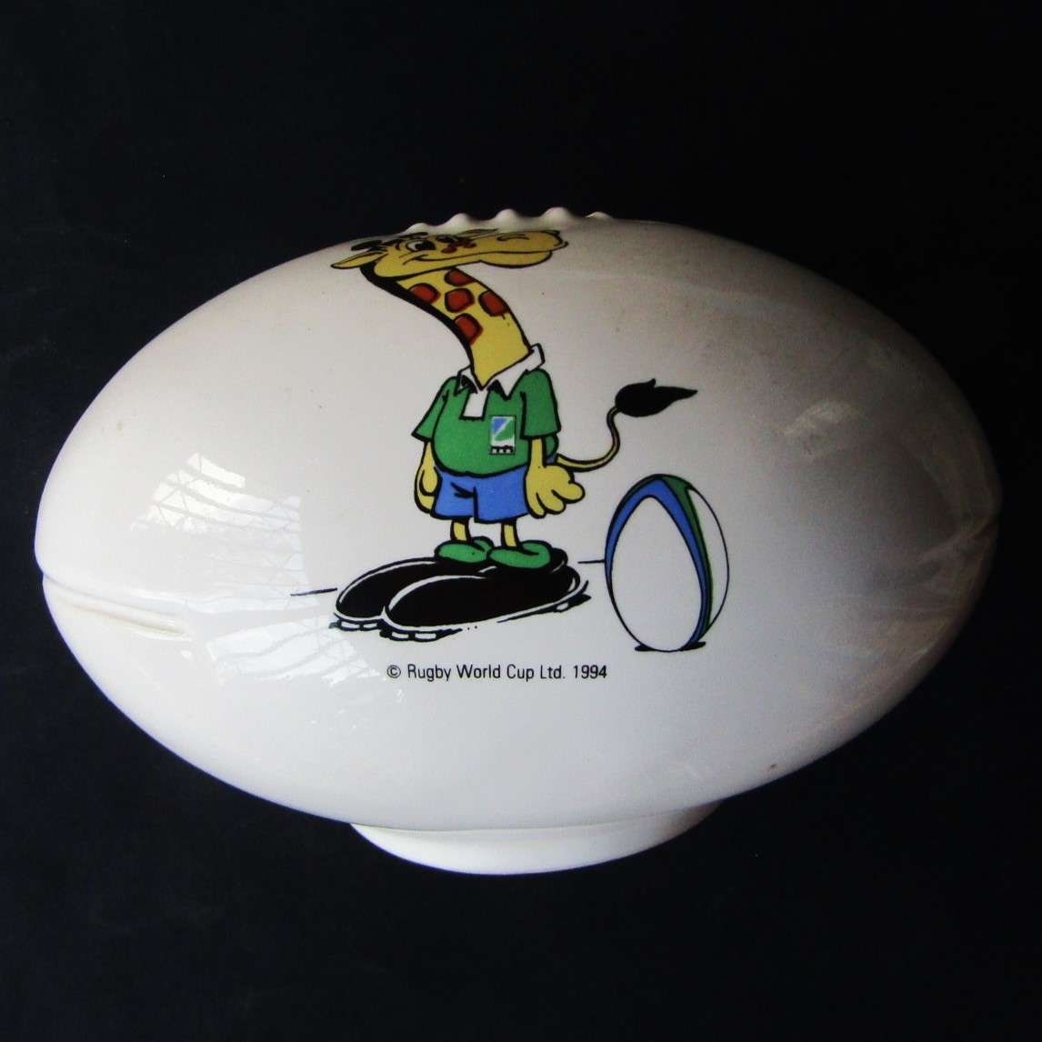 1995 Rugby World Cup Ceramic Money Ball