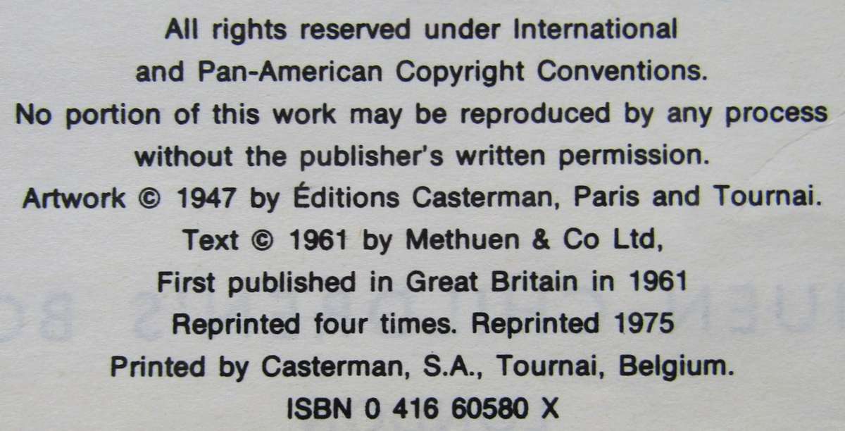 TinTin - The Shooting Star - Hardcover Book (1974)
