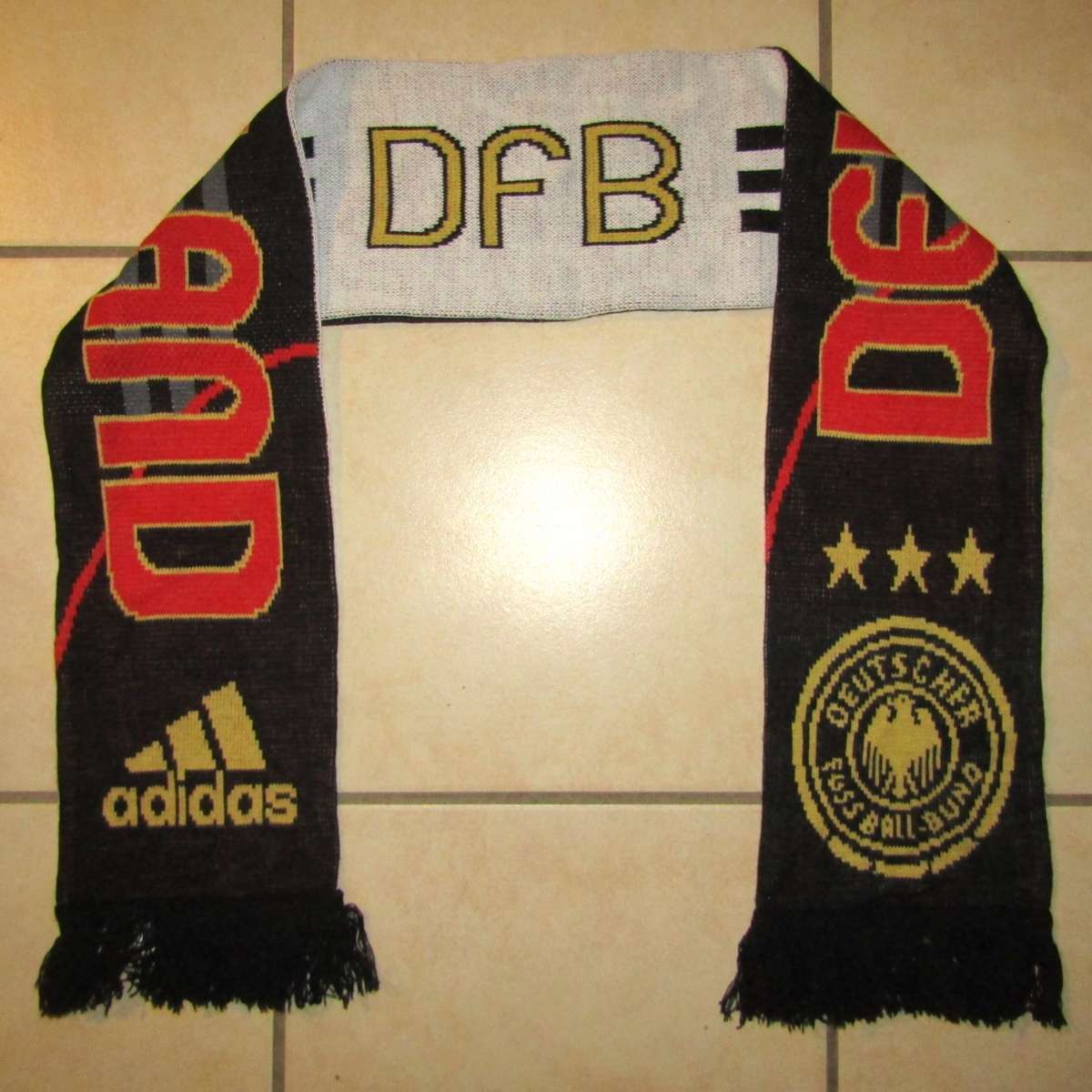 Old Germany Football Banner Scarf