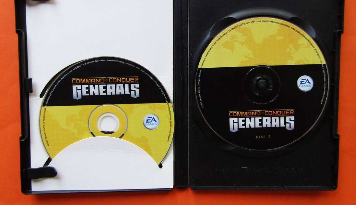 Command & Conquer: Generals - Double Disc PC Game