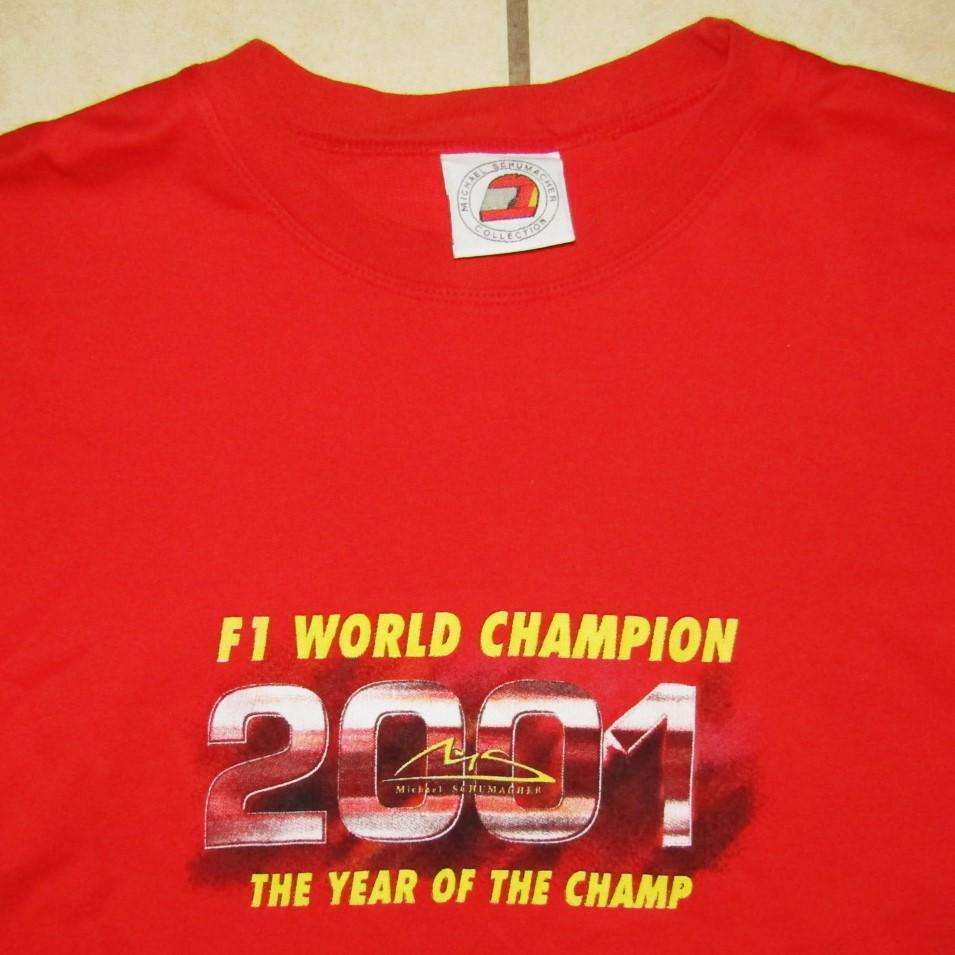 2001 Michael Schumacher F1 World Champion Top
